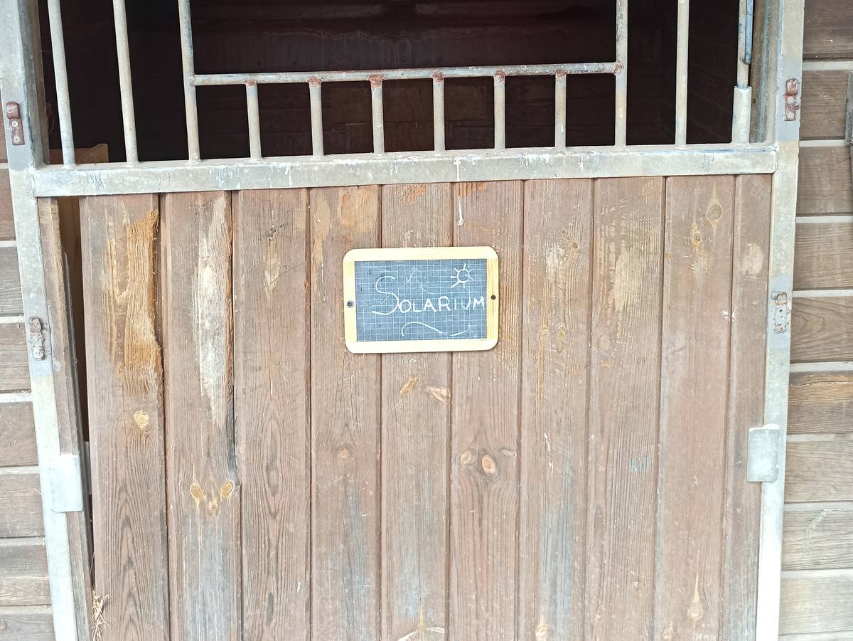 Un solarium des écuries du cerf